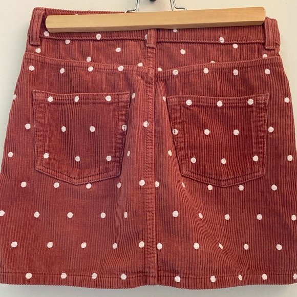 Corduroy mini skirt - Picture 3 of 4